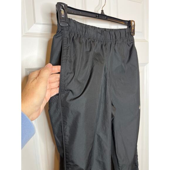 Nike Golf Women XS Black Parachute Windbreaker Pants with Snap Legs - Picture 3 of 10